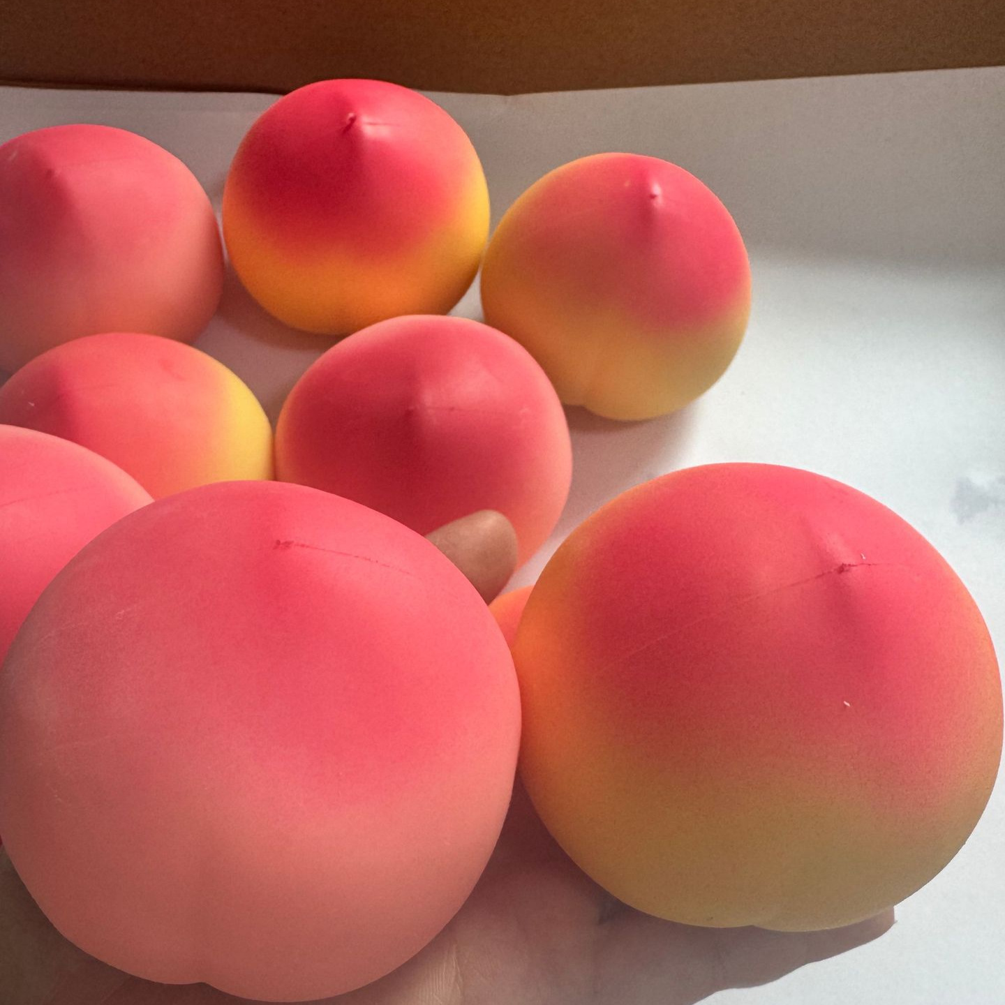 Crispy Sound Peach Fruit Squis - Party Games For Adults And Kids ulasan dan harga
